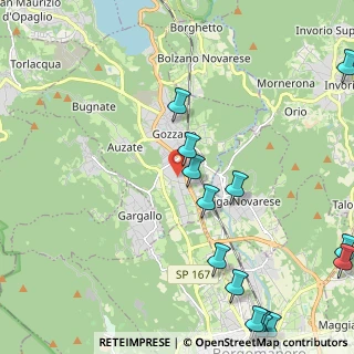 Mappa Via Santa Rita, 28024 Gozzano NO, Italia (3.00429)