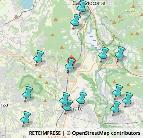 Mappa Via Valmara, 23887 Olgiate Molgora LC, Italia (5.03714)