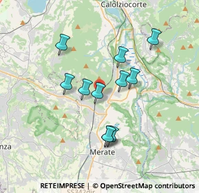 Mappa Via Valmara, 23887 Olgiate Molgora LC, Italia (3.00636)