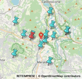 Mappa Via Valmara, 23887 Olgiate Molgora LC, Italia (3.38)