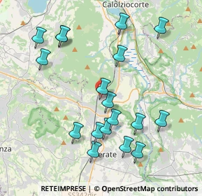 Mappa Via Valmara, 23887 Olgiate Molgora LC, Italia (4.145)