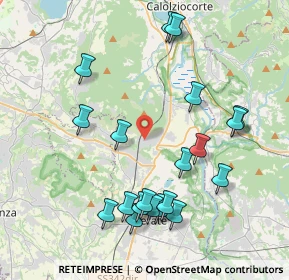 Mappa Via Valmara, 23887 Olgiate Molgora LC, Italia (4.276)