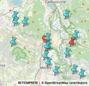Mappa Via Valmara, 23887 Olgiate Molgora LC, Italia (4.69875)
