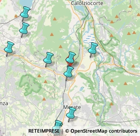 Mappa Via Valmara, 23887 Olgiate Molgora LC, Italia (5.17455)