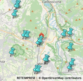 Mappa Via Valmara, 23887 Olgiate Molgora LC, Italia (5.15765)