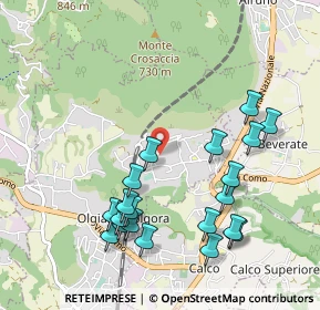 Mappa Via Valmara, 23887 Olgiate Molgora LC, Italia (1.0705)