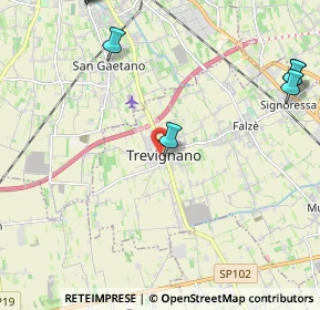 Mappa Vicolo Padre Favotto, 31040 Trevignano TV, Italia (4.0305)