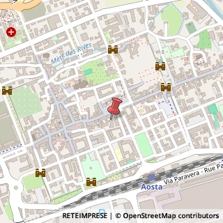 Mappa Piazza Emile Chanoux, 28/b, 11100 Aosta, Aosta (Valle d'Aosta)