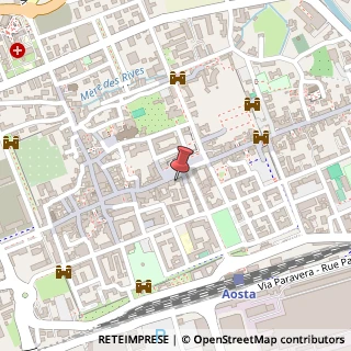 Mappa Piazza Emile Chanoux, 30, 11100 Aosta, Aosta (Valle d'Aosta)