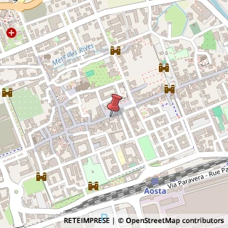 Mappa Piazza Emile Chanoux, 28, 11100 Aosta, Aosta (Valle d'Aosta)