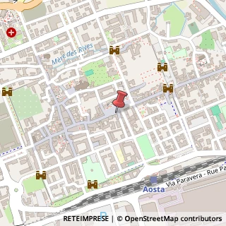 Mappa Piazza Emile Chanoux, 38, 11100 Aosta, Aosta (Valle d'Aosta)