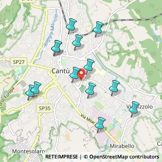 Mappa Via Cesare Cantù, 22063 Cantù CO, Italia (0.99769)
