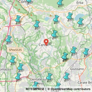 Mappa Via Cesare Cantù, 22063 Cantù CO, Italia (6.426)