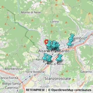 Mappa Via Cesare Battisti, 24022 Alzano Lombardo BG, Italia (1.22071)