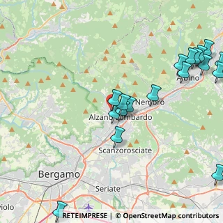 Mappa Via Cesare Battisti, 24022 Alzano Lombardo BG, Italia (5.195)