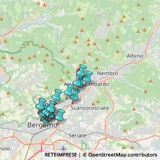 Mappa Via Cesare Battisti, 24022 Alzano Lombardo BG, Italia (4.343)