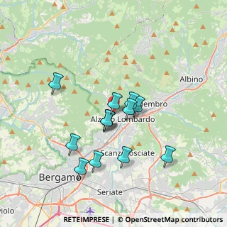 Mappa Via Cesare Battisti, 24022 Alzano Lombardo BG, Italia (2.95538)