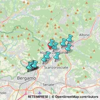 Mappa Via Cesare Battisti, 24022 Alzano Lombardo BG, Italia (3.326)