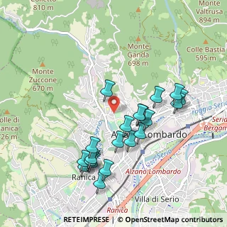Mappa Via Cesare Battisti, 24022 Alzano Lombardo BG, Italia (0.949)