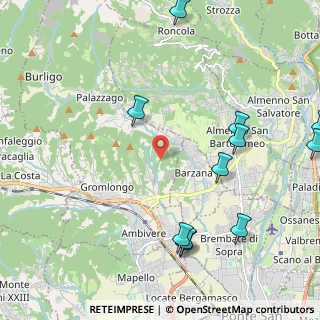 Mappa Via Salvano, 24030 Palazzago BG, Italia (2.67818)