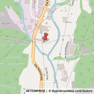 Mappa Via Nazionale, 2, 24060 Casazza, Bergamo (Lombardia)