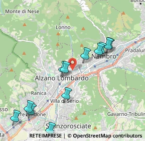 Mappa Vicolo Rino, 24022 Alzano Lombardo BG, Italia (2.1575)