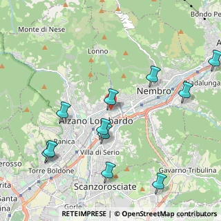 Mappa Vicolo Rino, 24022 Alzano Lombardo BG, Italia (2.40364)