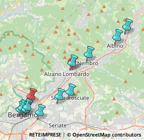 Mappa Vicolo Rino, 24022 Alzano Lombardo BG, Italia (5.235)