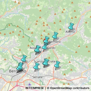 Mappa Vicolo Rino, 24022 Alzano Lombardo BG, Italia (4.22571)