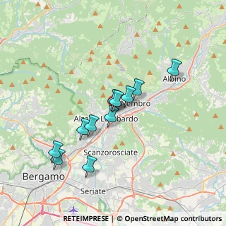 Mappa Vicolo Rino, 24022 Alzano Lombardo BG, Italia (2.95636)