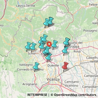 Mappa Via Villa di Sopra, 36030 Zugliano VI, Italia (11.05412)