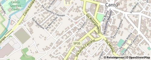 Mappa Cantù