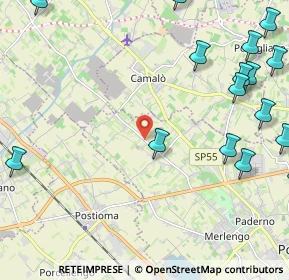 Mappa Via Volpago Nord, 31050 Ponzano Veneto TV, Italia (3.12438)