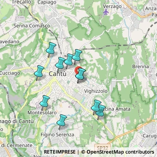 Mappa Via Galileo Galilei, 22063 Cantù CO, Italia (1.63091)