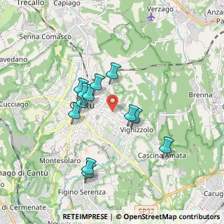 Mappa Via Galileo Galilei, 22063 Cantù CO, Italia (1.54833)