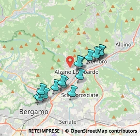 Mappa Via P. Paleocapa, 24022 Alzano Lombardo BG, Italia (3.15563)