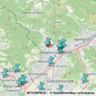 Mappa Via P. Paleocapa, 24022 Alzano Lombardo BG, Italia (2.81929)