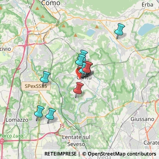 Mappa Sede Legale:, 22063 Cantù CO, Italia (2.59727)