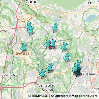 Mappa Sede Legale:, 22063 Cantù CO, Italia (4.665)