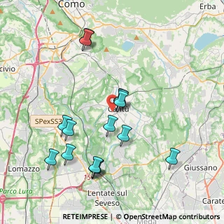 Mappa Sede Legale:, 22063 Cantù CO, Italia (3.94933)