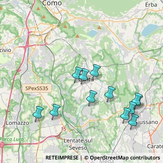 Mappa Sede Legale:, 22063 Cantù CO, Italia (4.3575)