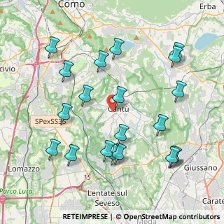 Mappa Sede Legale:, 22063 Cantù CO, Italia (4.4685)