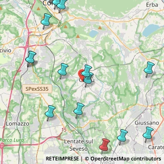 Mappa Sede Legale:, 22063 Cantù CO, Italia (6.13824)