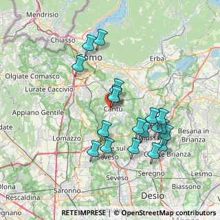 Mappa Sede Legale:, 22063 Cantù CO, Italia (7.05737)