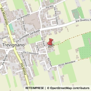 Mappa Via Piave, 37, 31040 Trevignano TV, Italia, 31040 Trevignano, Treviso (Veneto)