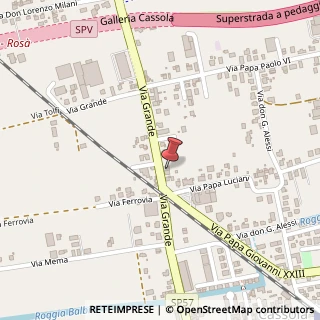 Mappa Via Grande, 46, 36022 Cassola, Vicenza (Veneto)