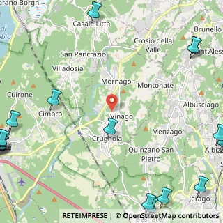 Mappa Via Giuseppe Verdi, 21020 Mornago VA, Italia (4.0515)