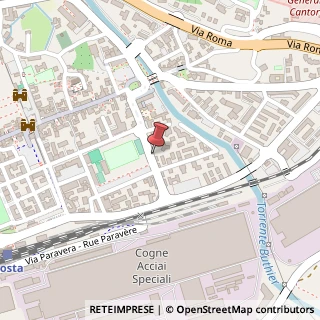 Mappa Viale Giuseppe Garibaldi,  31, 11100 Aosta, Aosta (Valle d'Aosta)