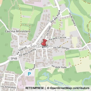 Mappa Via Corte Lunga, 4, 21018 Sesto Calende, Varese (Lombardia)