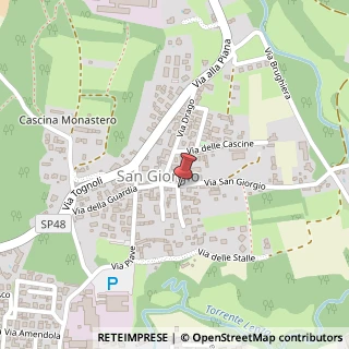 Mappa Via San Giorgio, 20, 21018 Sesto Calende, Varese (Lombardia)